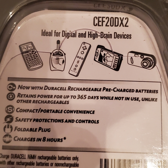 New Duracell Pink Mini Charger - Picture 2 of 4